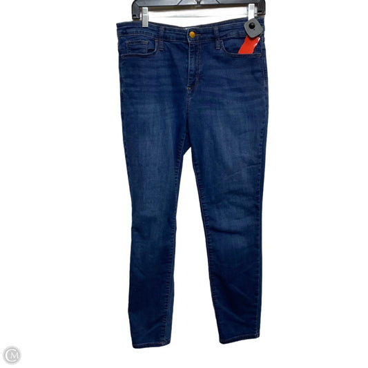 Jeans Skinny By Universal Thread In Blue Denim, Size: 10