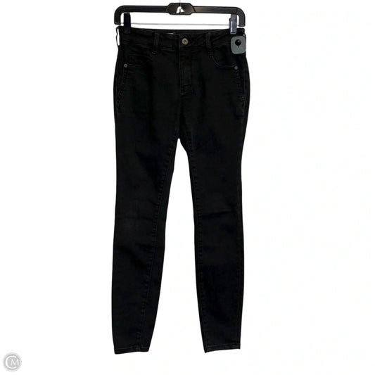Jeans Skinny By Pilcro In Black Denim, Size: 2