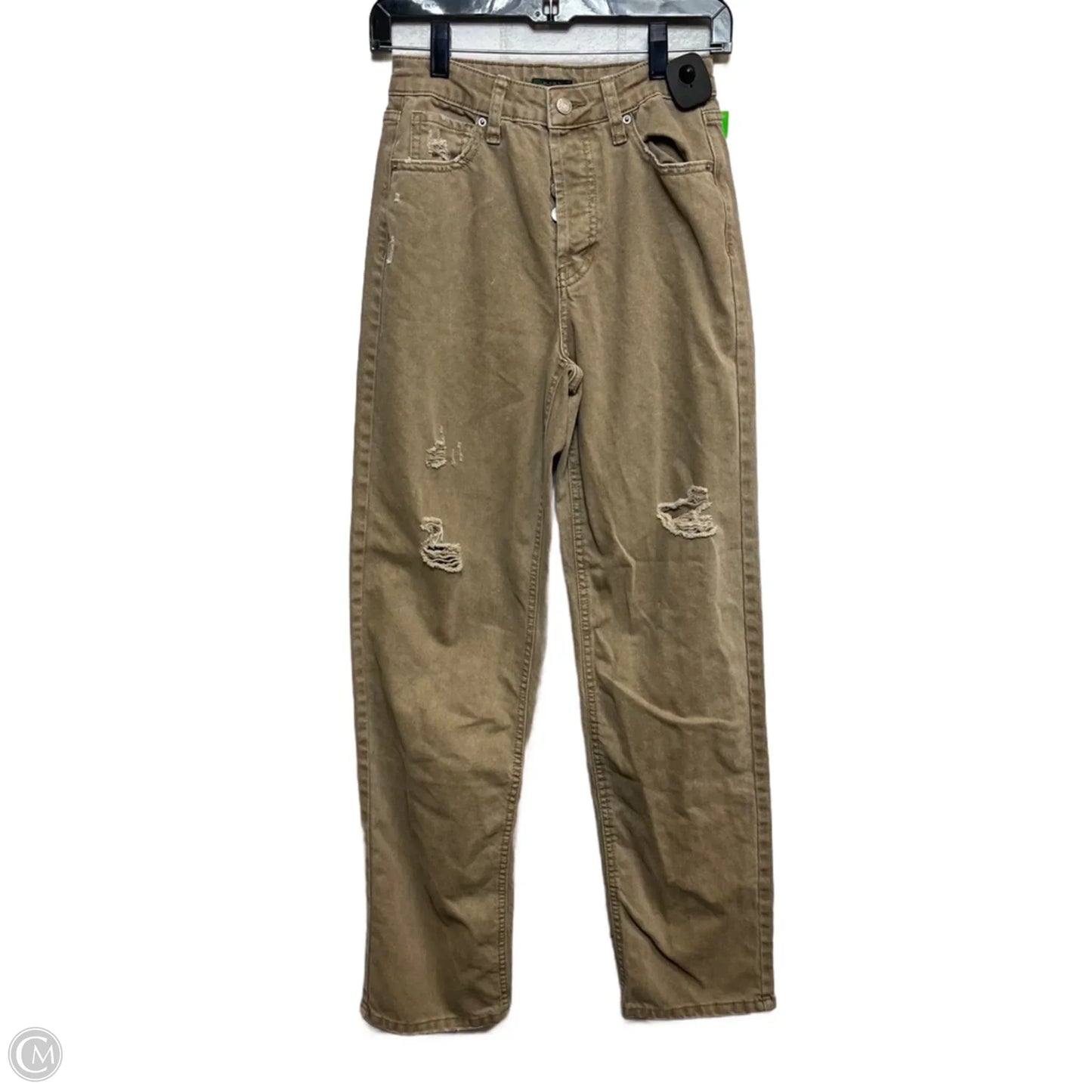 Jeans Straight By Wild Fable In Brown Denim, Size: 2