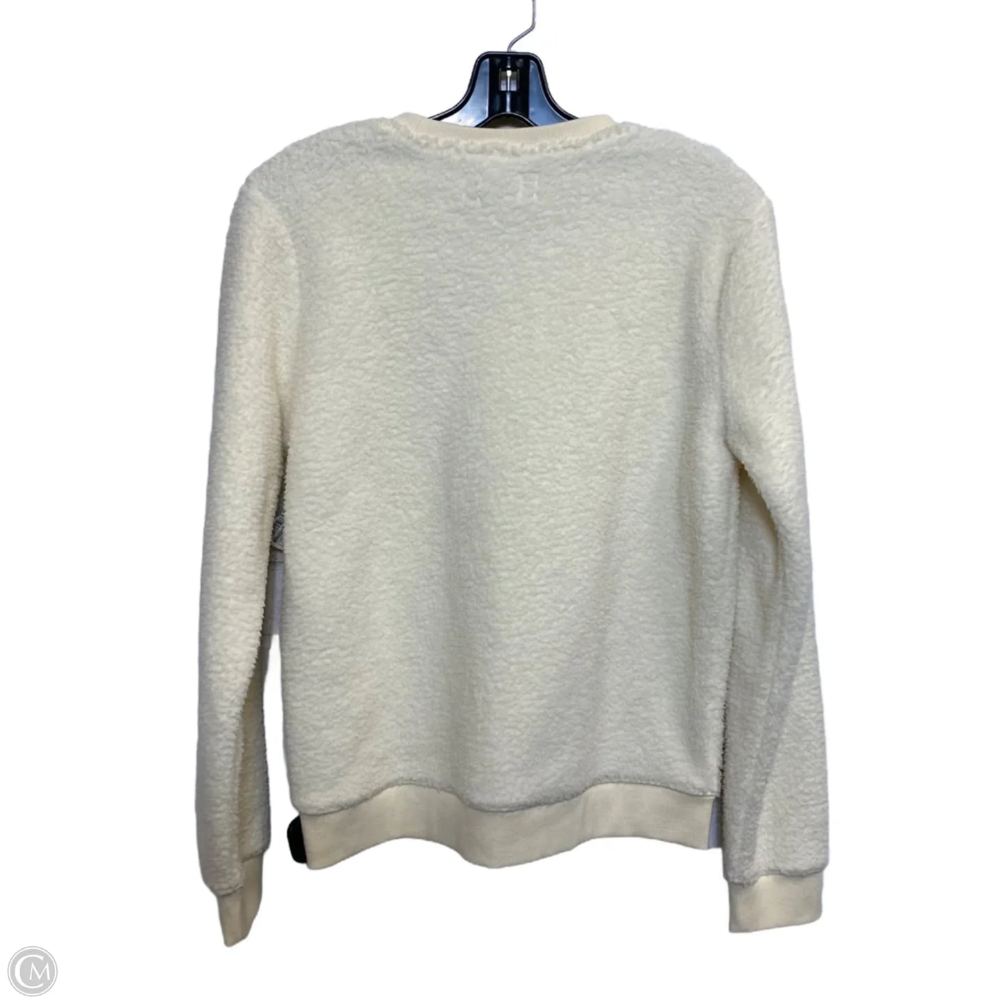 Sweatshirt Crewneck By Lucky Brand In Cream, Size: S