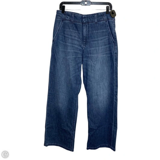 Jeans Wide Leg By Pilcro In Blue Denim, Size: 10