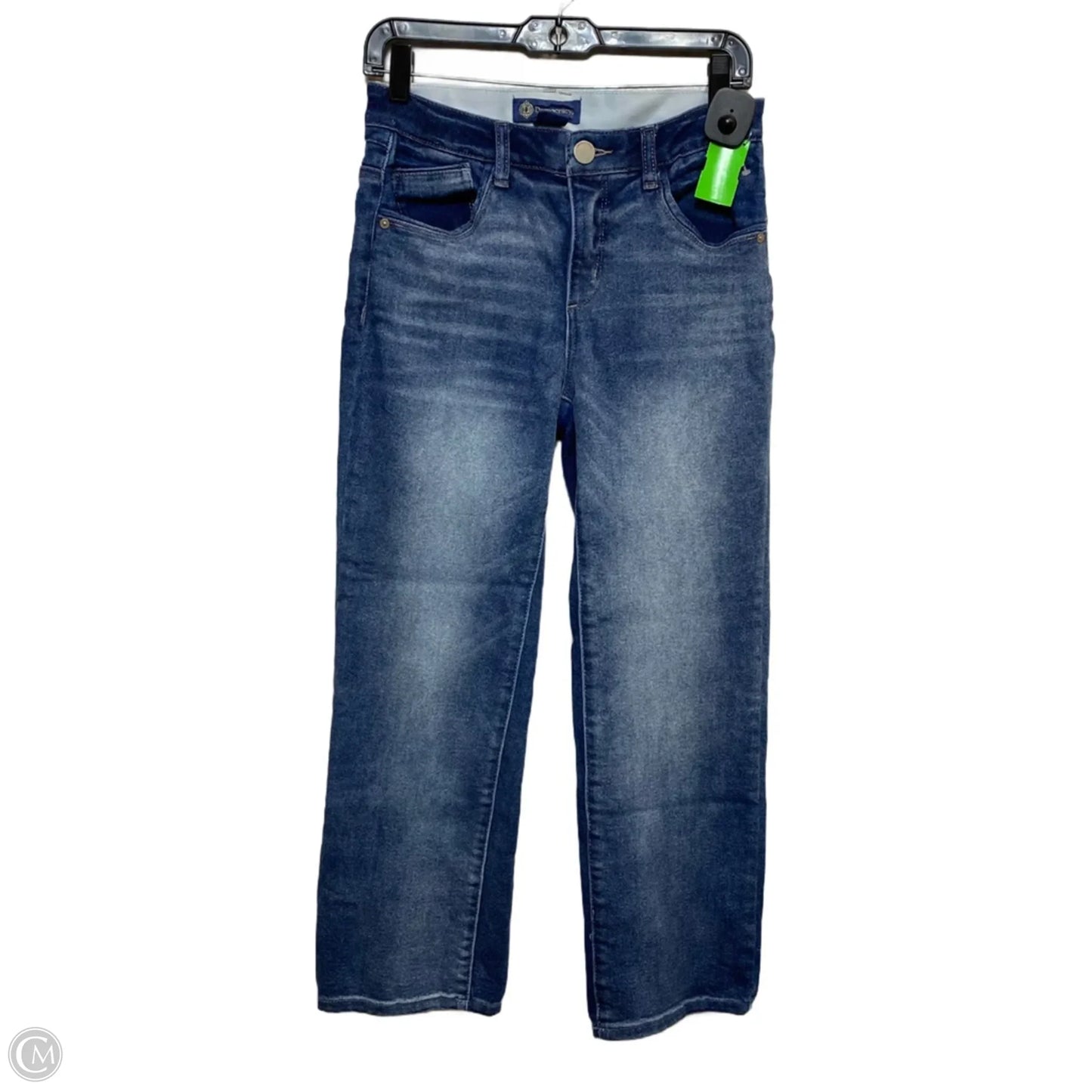 Jeans Straight By Democracy In Blue Denim, Size: 4