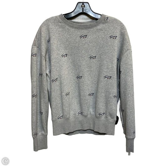 Sweatshirt Crewneck By Tommy Hilfiger In Grey, Size: S