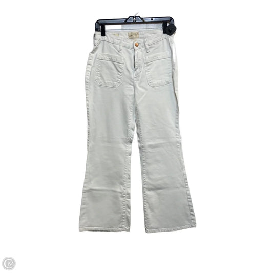 Jeans Flared By Universal Thread In White Denim, Size: 6