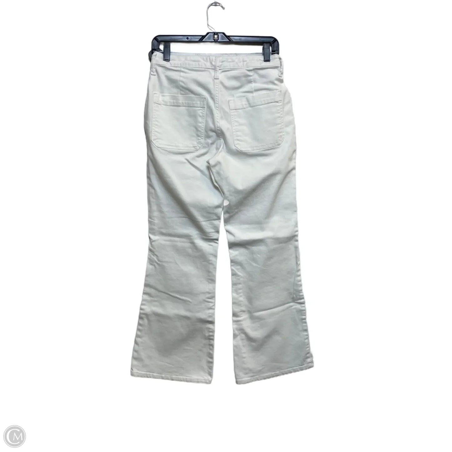 Jeans Flared By Universal Thread In White Denim, Size: 6