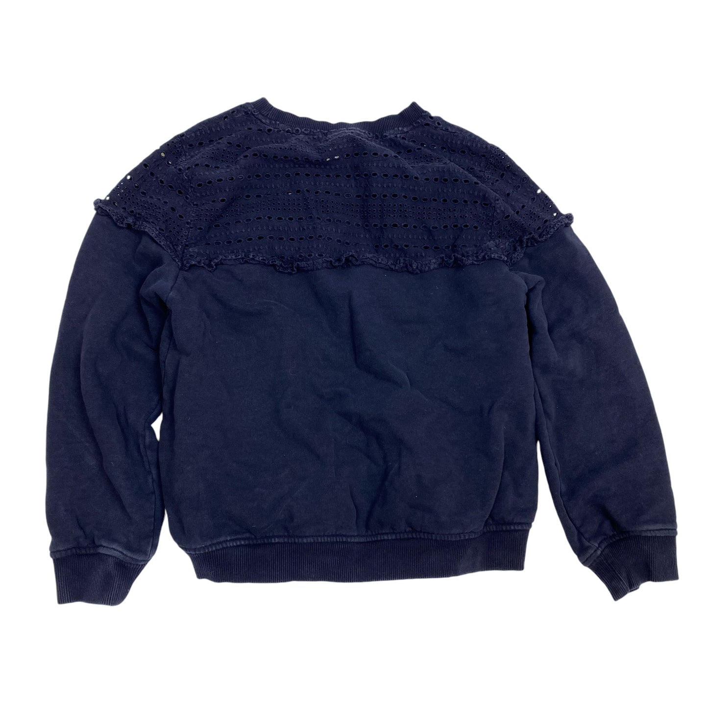 Top Long Sleeve By H&m In Navy, Size: M