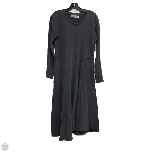 Dress Casual Midi By Free People In Grey, Size: M