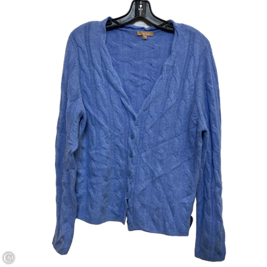 Cardigan By Kier + J2 In Blue, Size: L