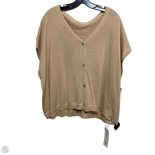 Top Short Sleeve By Saodimallsu In Brown, Size: L