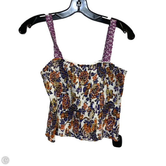 Top Sleeveless By Anthropologie In Multi-colored, Size: S