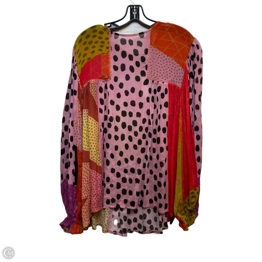 Blouse Long Sleeve By Blank London In Multi-colored, Size: Xl