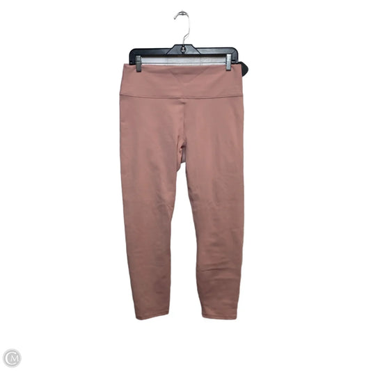 Athletic Leggings By Fabletics In Pink, Size: Xl