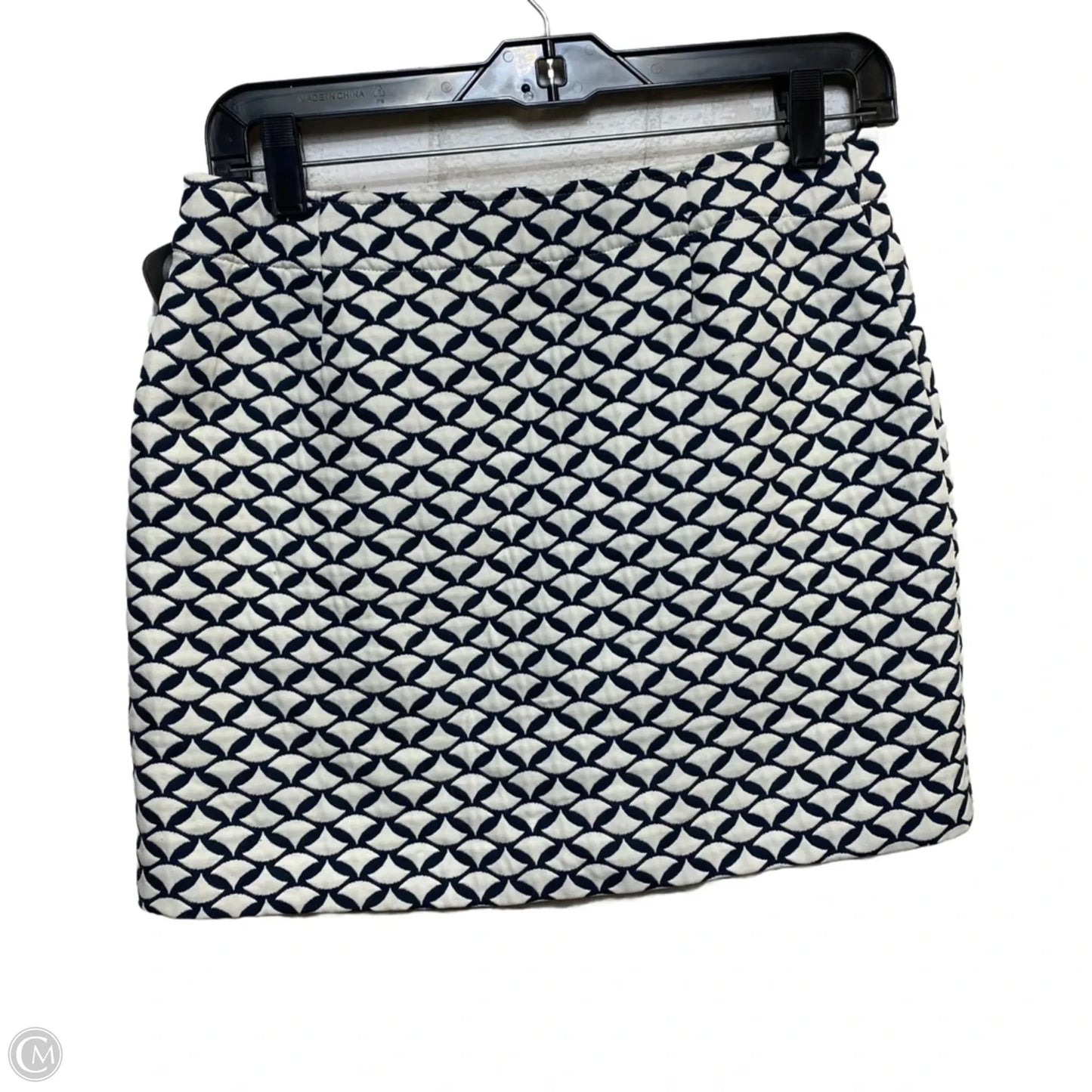 Skirt Designer By Vineyard Vines In Blue & White, Size: S
