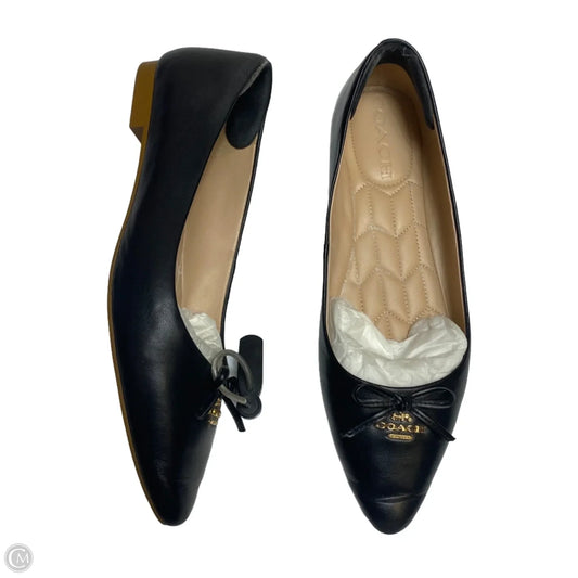 Shoes Designer By Coach In Black, Size: 6.5