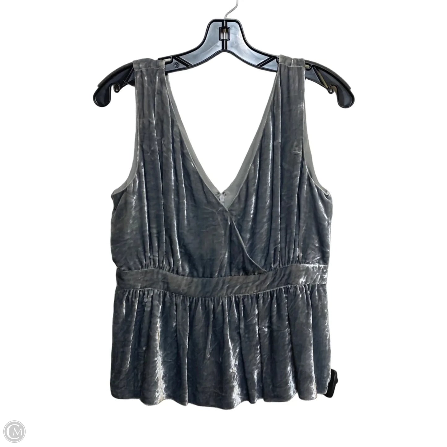 Top Sleeveless By J. Crew In Grey, Size: S