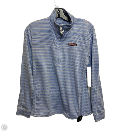 Top Long Sleeve Designer By Vineyard Vines In Blue, Size: S