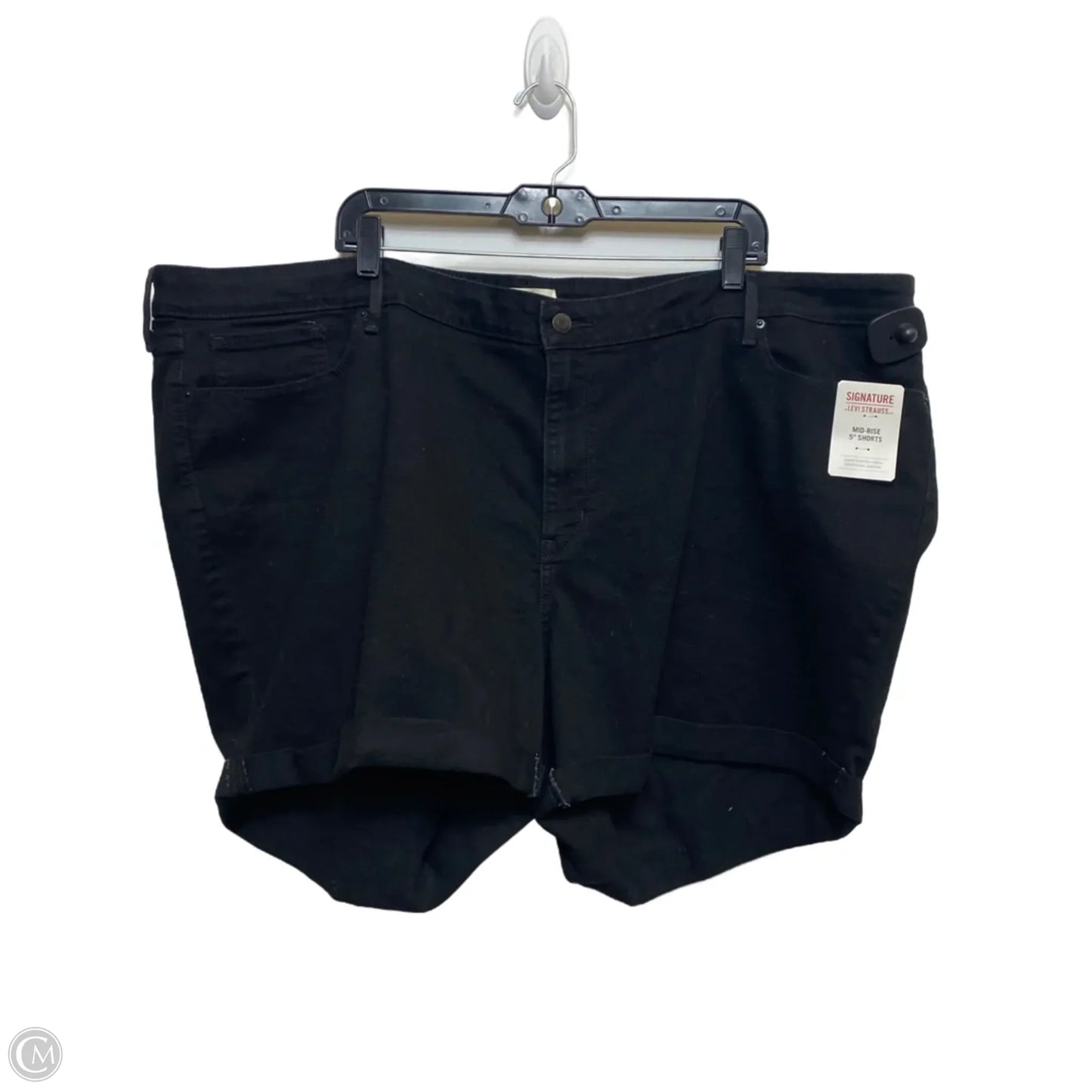 Shorts By Levis In Black Denim, Size: 28