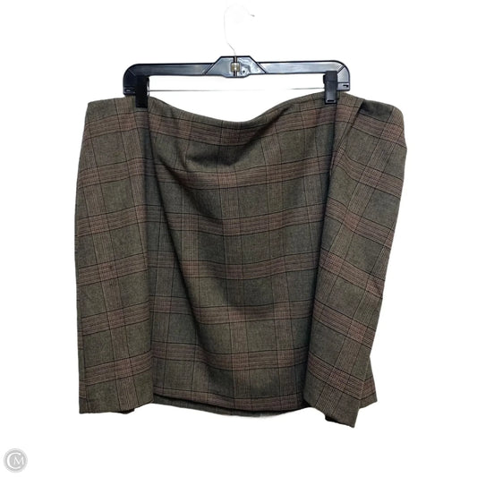 Skirt Mini & Short By Old Navy In Brown, Size: 3x