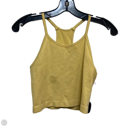 Top Sleeveless By True Craft In Yellow, Size: M
