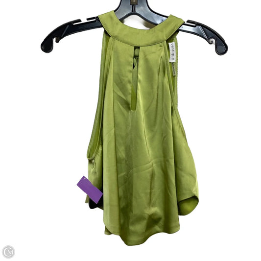 Top Sleeveless By Vestique In Green, Size: L