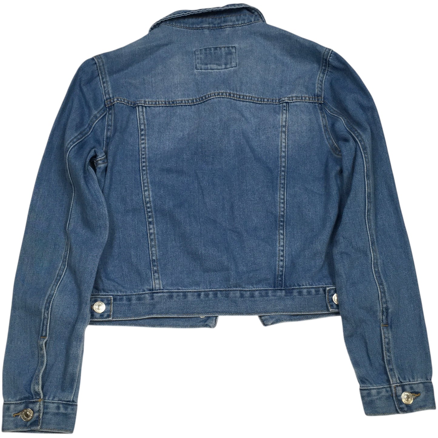 Jacket Denim By Forever 21 In Blue Denim, Size: S