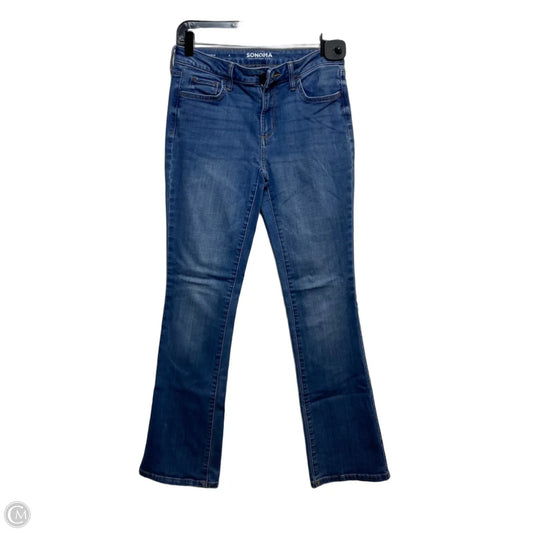 Jeans Boot Cut By Sonoma In Blue Denim, Size: 4
