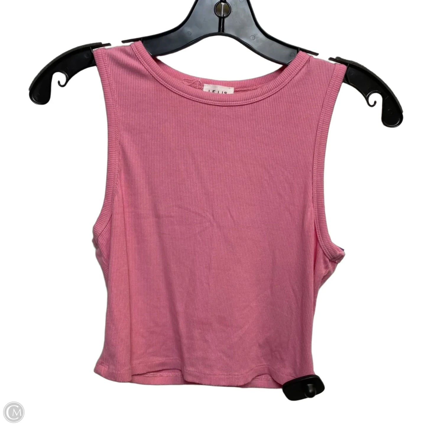 Top Sleeveless By Le Lis In Pink, Size: M