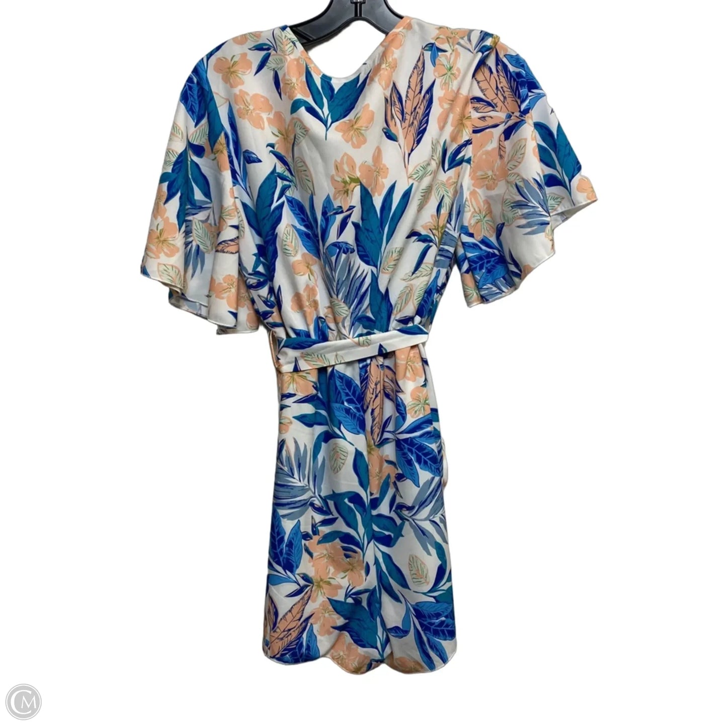 Romper By Shein In Blue & White, Size: S