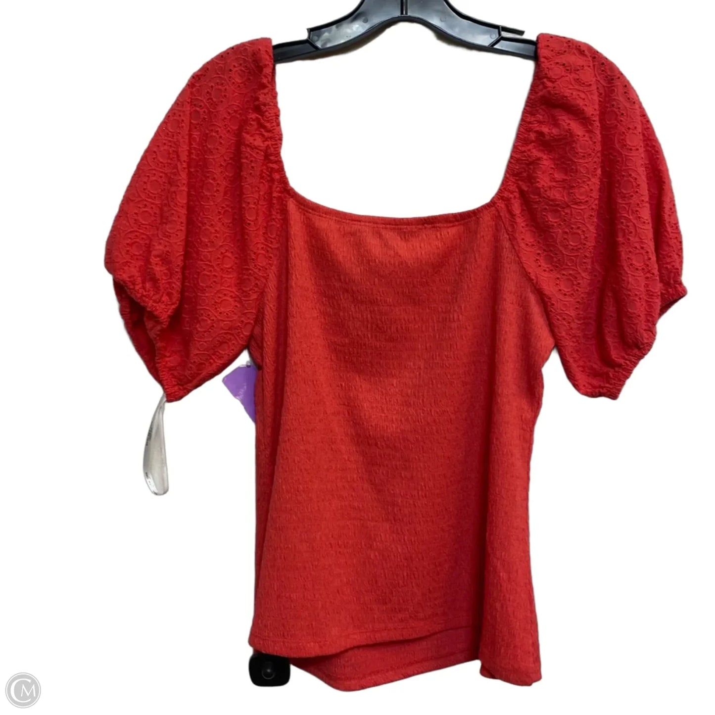 Top Short Sleeve By Marc New York In Red, Size: M