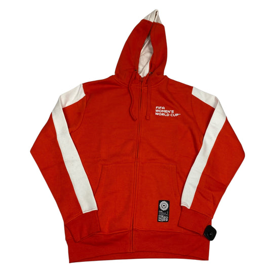 Athletic Jacket By Fifa In Red, Size: M