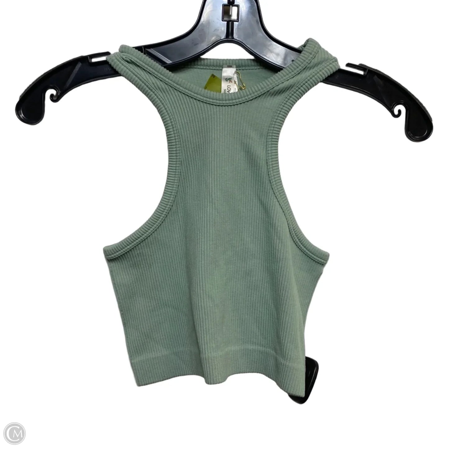Top Sleeveless By Love Tree In Green, Size: S