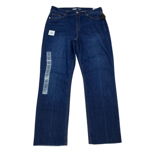 Jeans Straight By Old Navy In Blue Denim, Size: 10