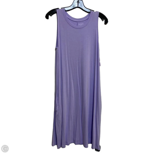 Dress Casual Short By Time And Tru In Purple, Size: M