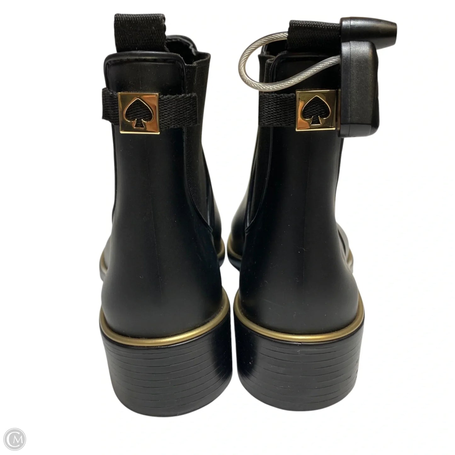 Boots Designer By Kate Spade In Black, Size: 9