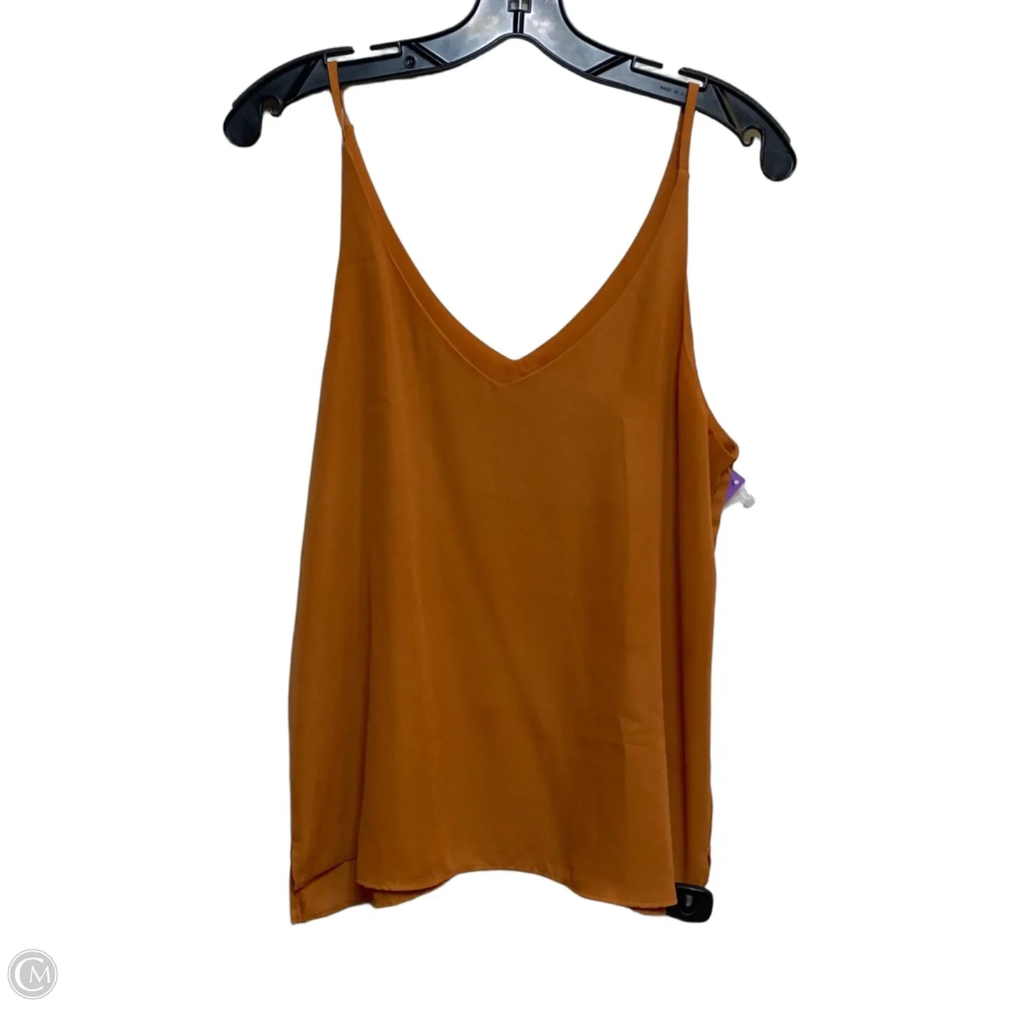 Top Sleeveless By Shinestar In Orange, Size: M