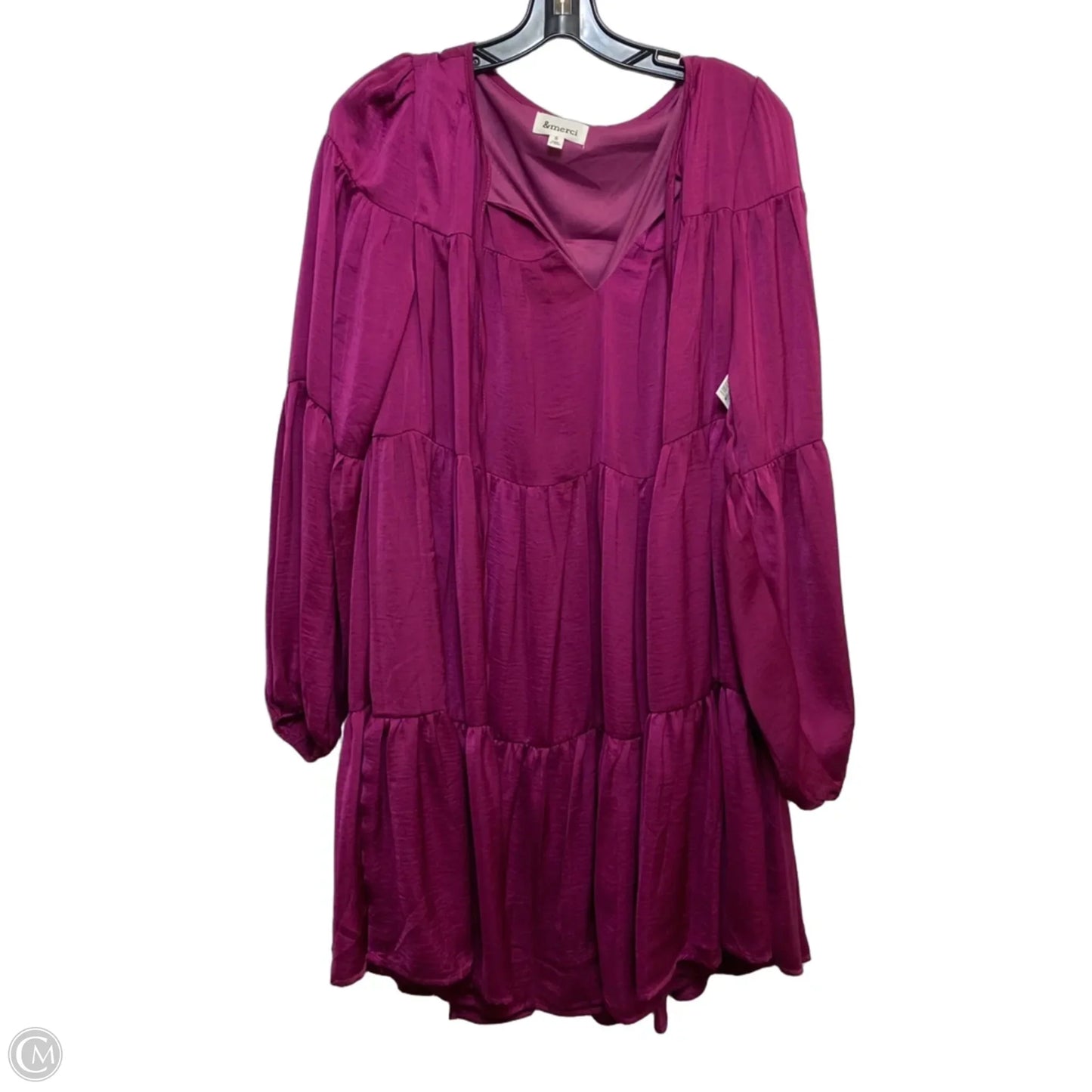 Dress Casual Short By &merci In Purple, Size: S