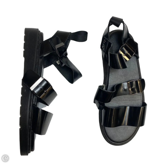 Shoes Designer By Dr Martens In Black, Size: 9.5