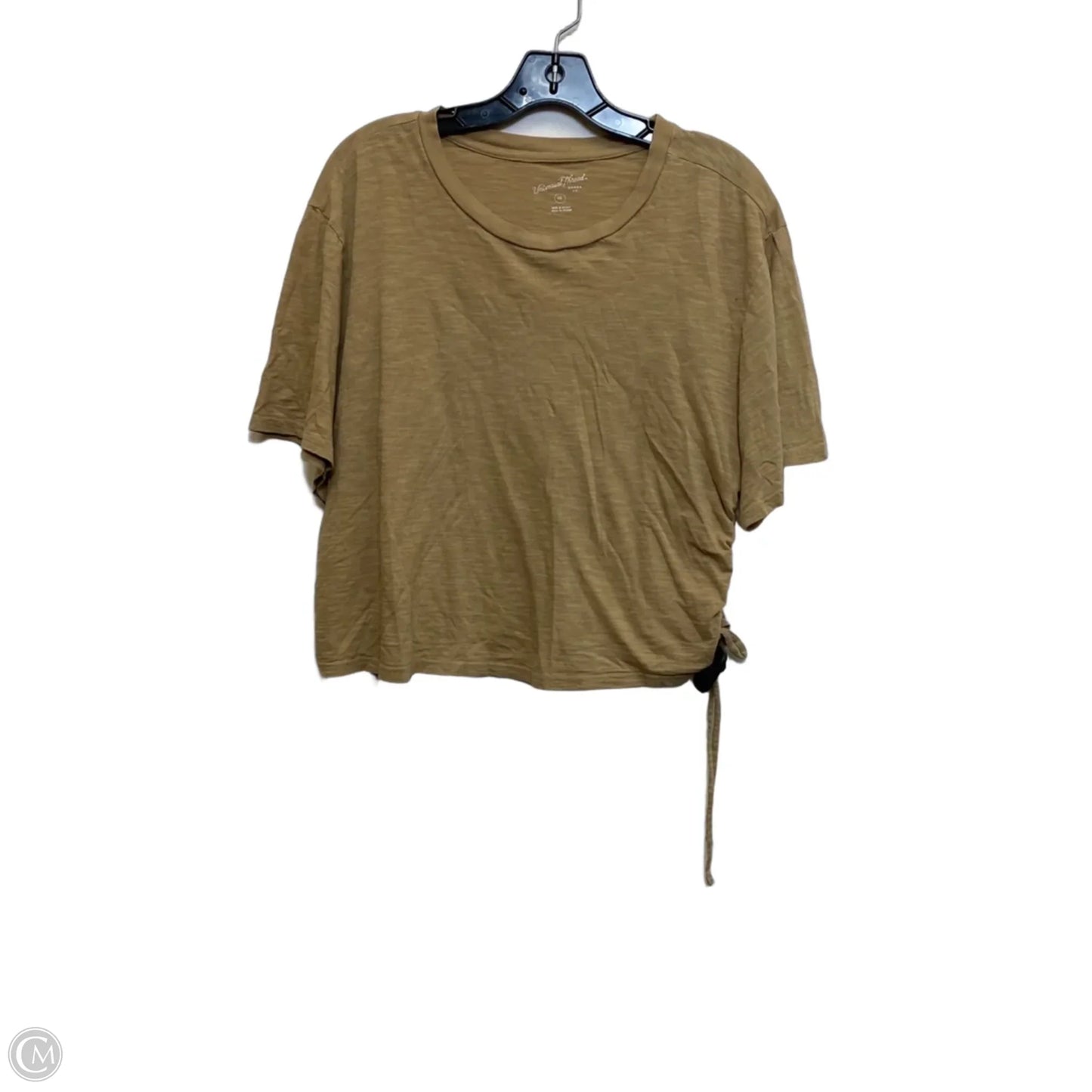 Top Short Sleeve By Universal Thread In Brown, Size: Xxl