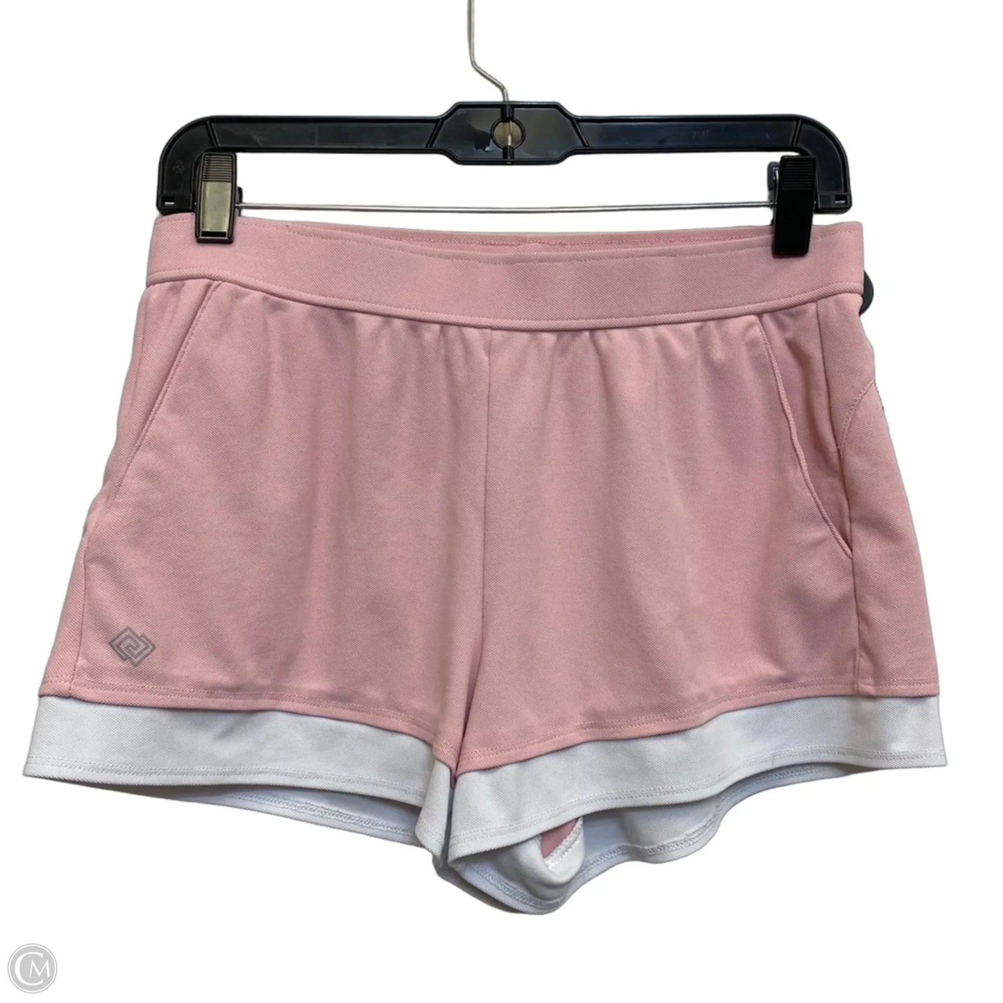 Athletic Shorts By Zelos In Pink, Size: M