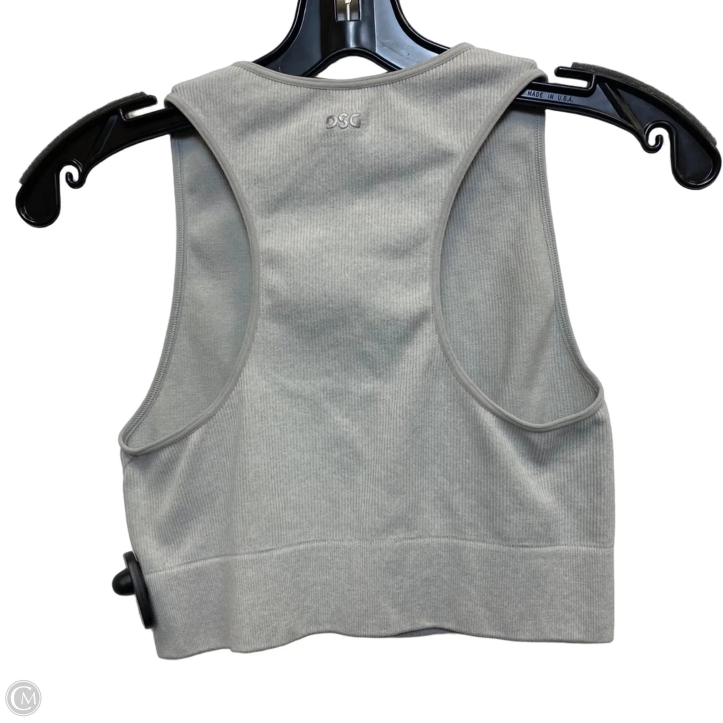 Athletic Bra By Dsg Outerwear In Grey, Size: S