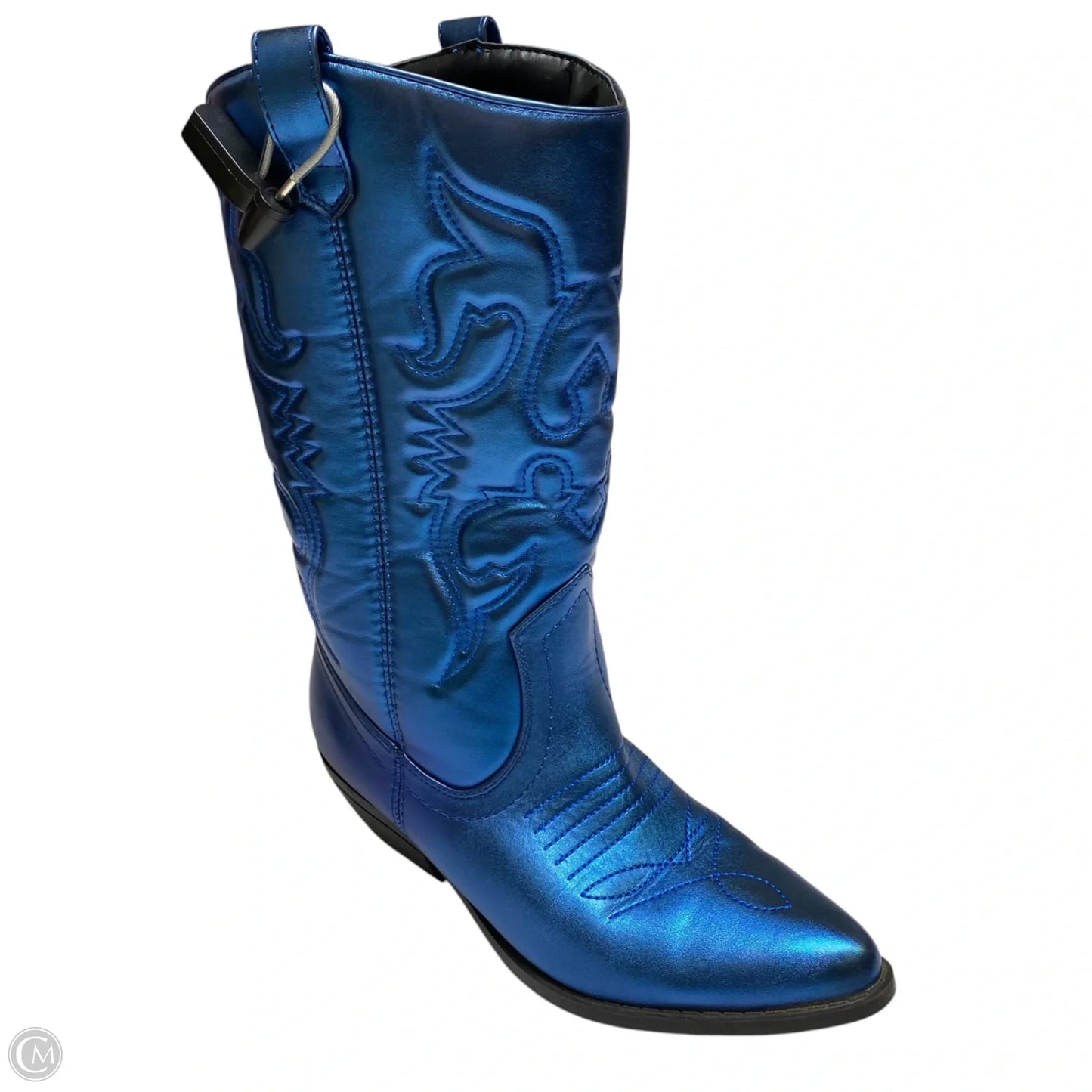 Boots Western By Soda In Blue, Size: 8.5