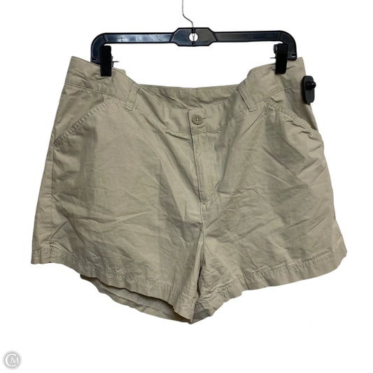 Athletic Shorts By Columbia In Tan, Size: Xl