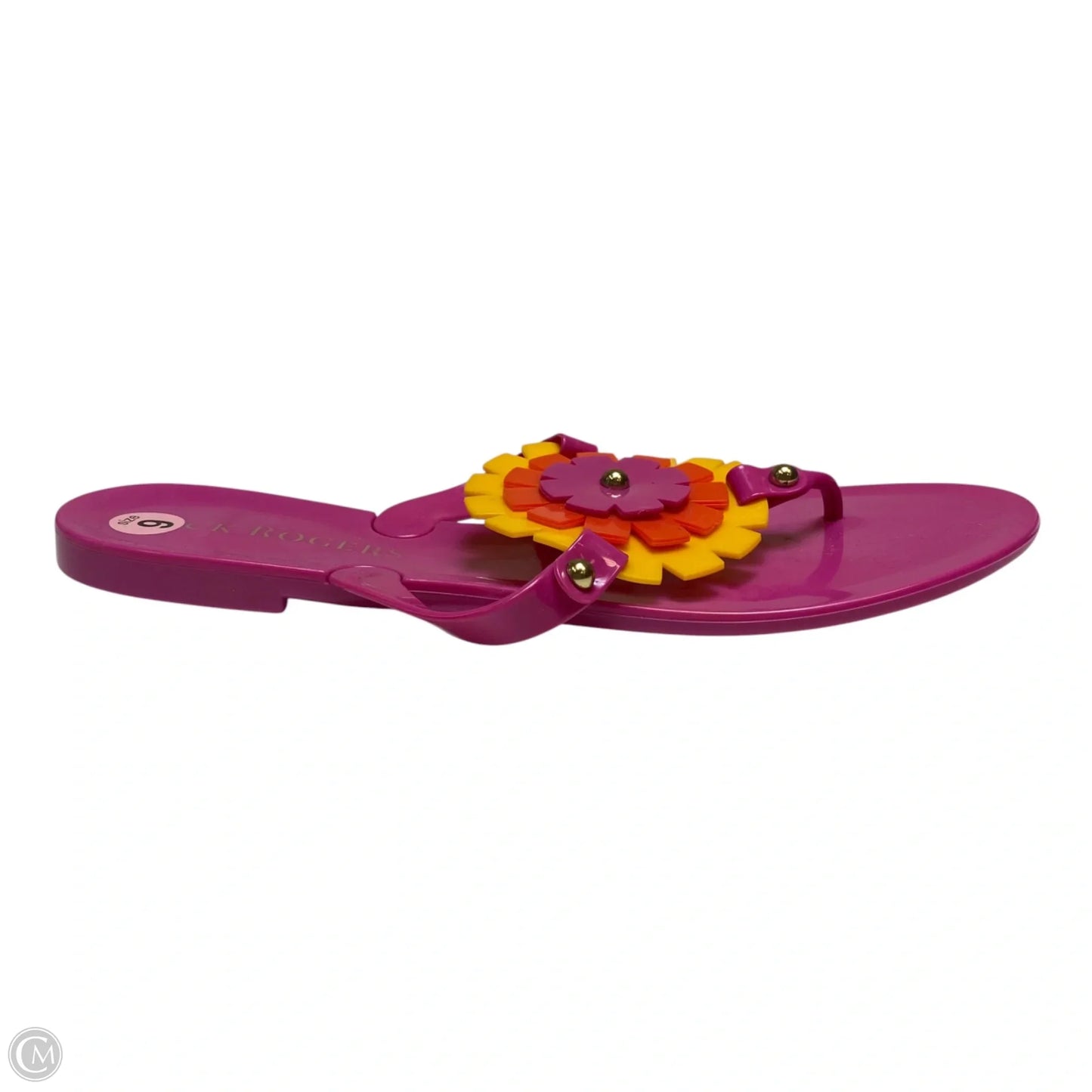 Sandals Designer By Jack Rogers In Pink, Size: 9