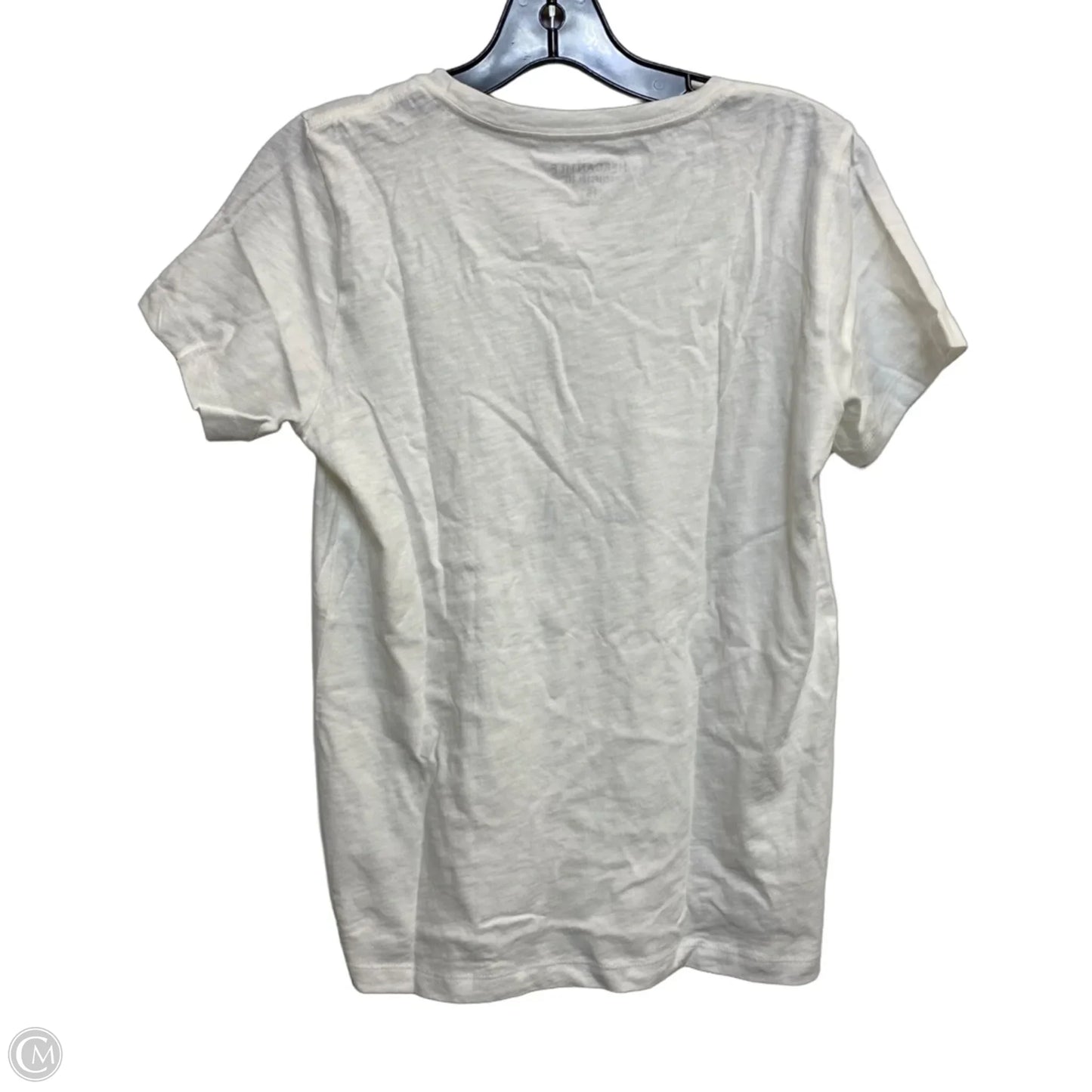 Top Short Sleeve By J. Crew In White, Size: S