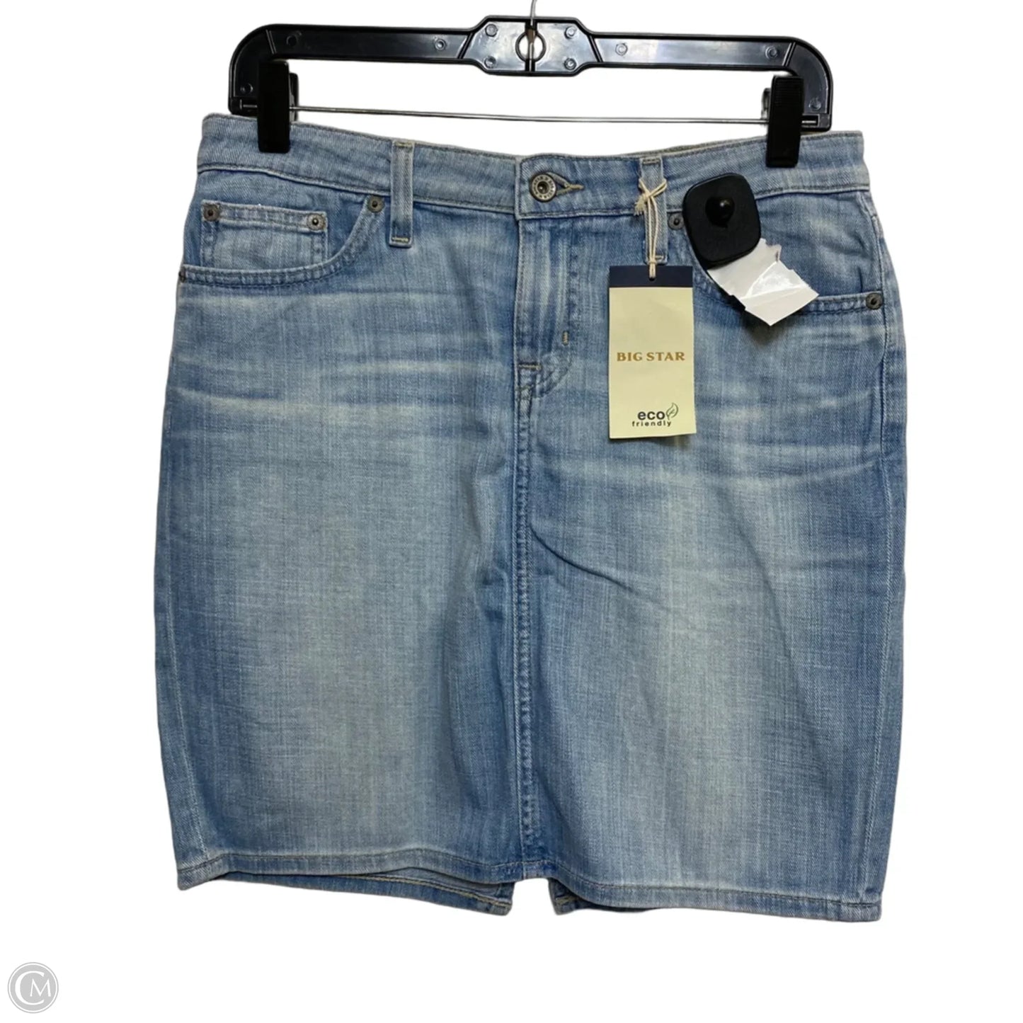 Skirt Mini & Short By Big Star In Blue Denim, Size: 6
