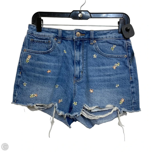 Shorts By American Eagle In Blue Denim, Size: 6