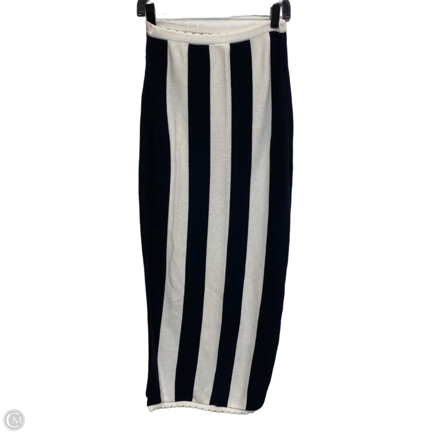 Skirt Set 2pc By Anthropologie In Blue & White, Size: Xs