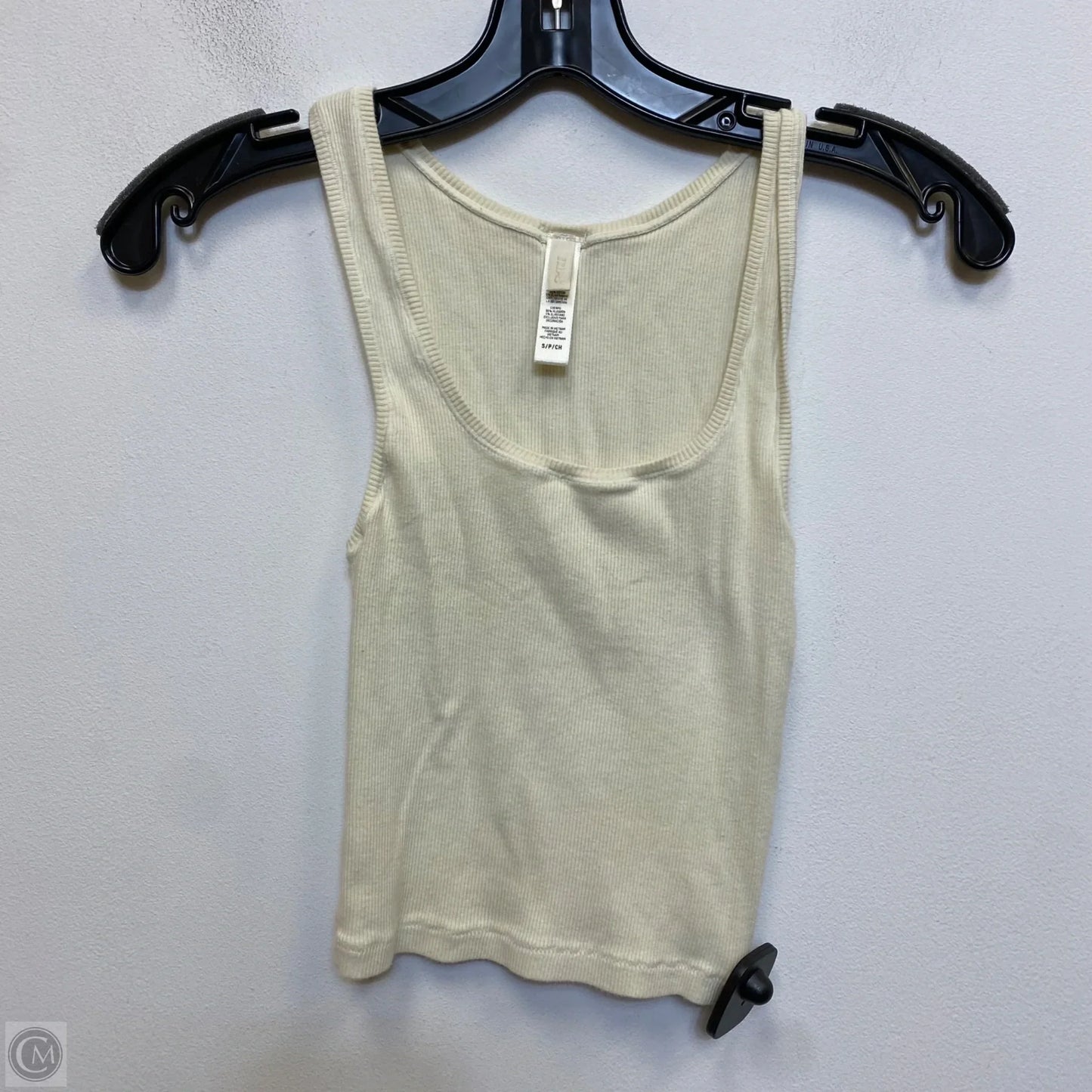 Top Sleeveless Basic By Skims In Cream, Size: S