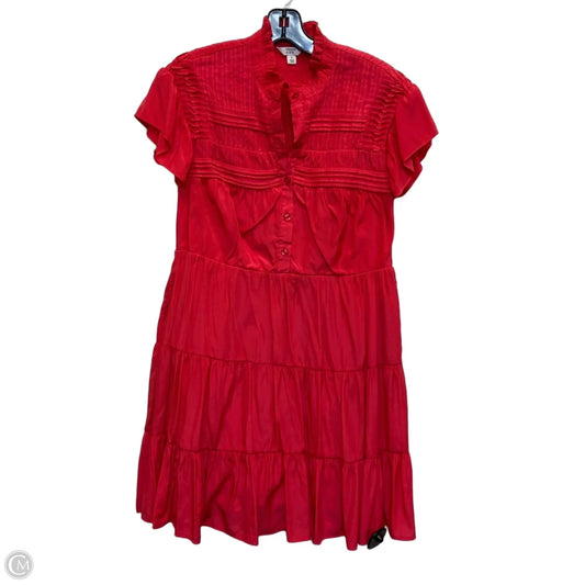 Dress Casual Short By Crown And Ivy In Pink, Size: S