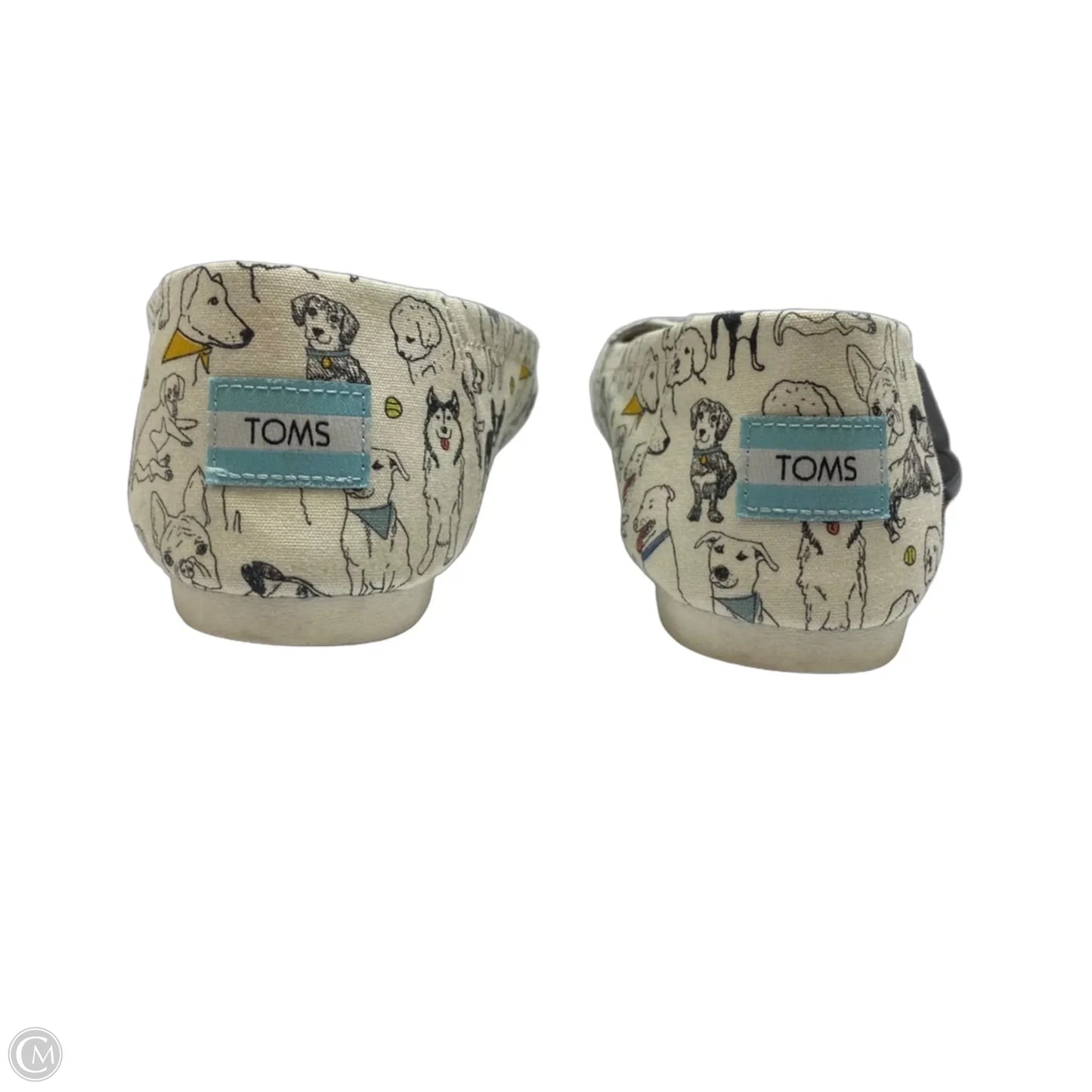 Shoes Flats By Toms In White, Size: 7.5